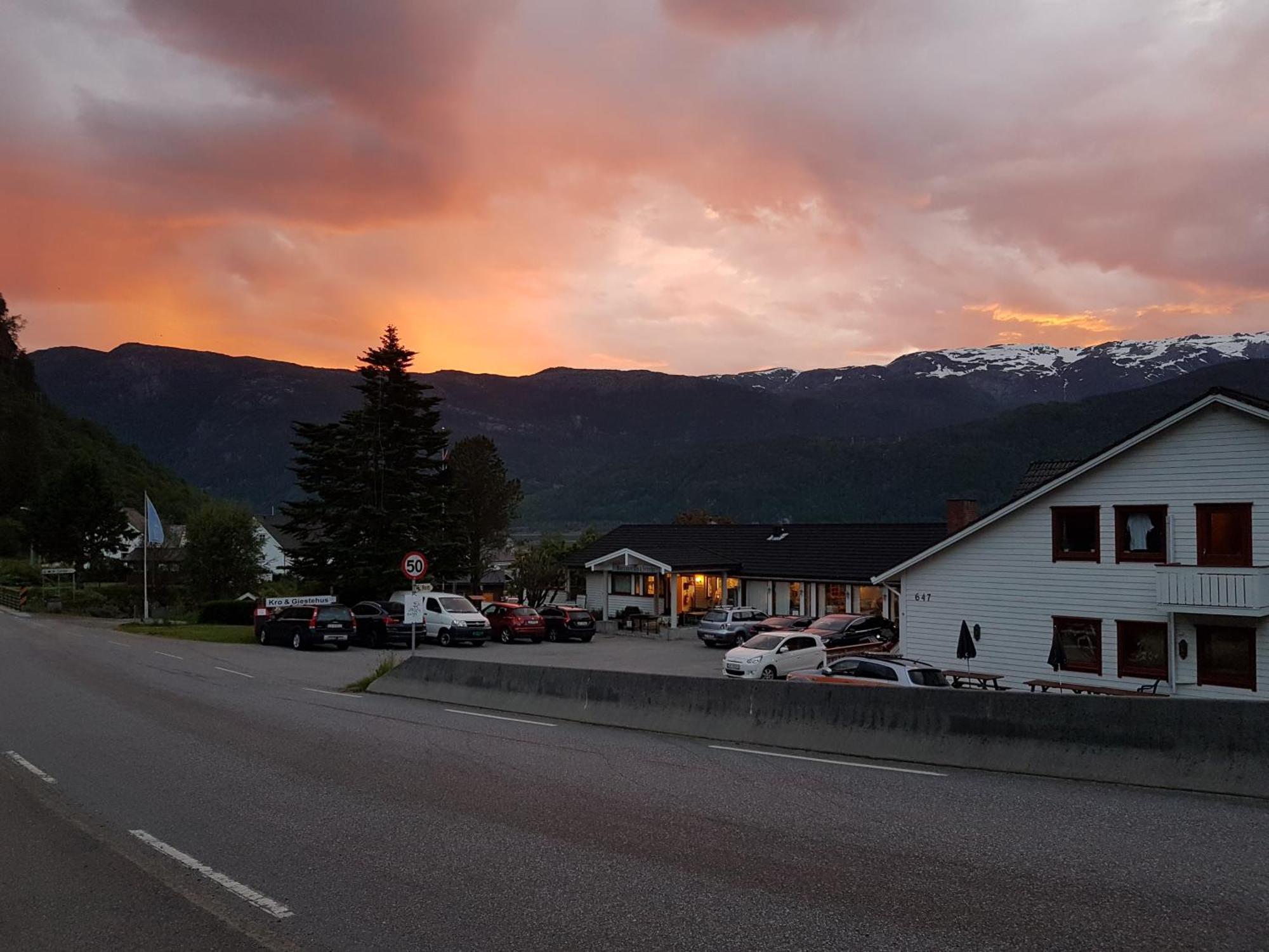 Mauranger Kro & Gjestehus Hotel Bondhus Kültér fotó